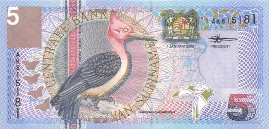 5 Gulden 2000